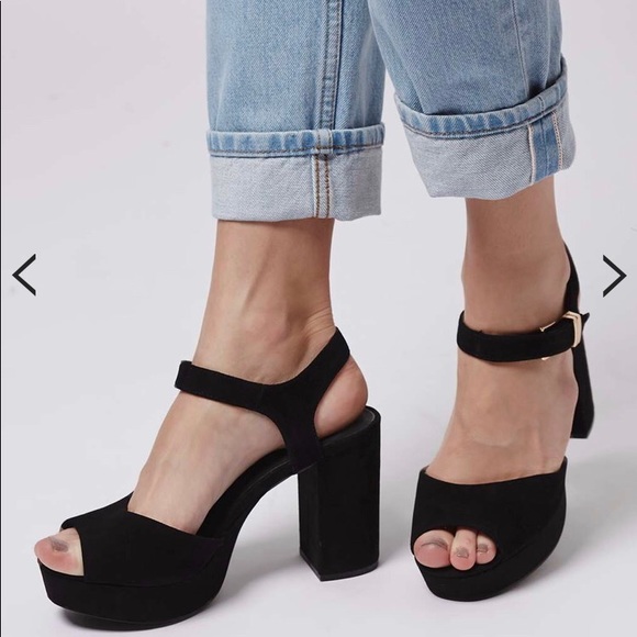 Topshop Shoes - Chunky Platform Heels